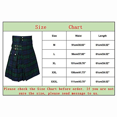 Kilt homme Écosse jupe vintage classique aux finitions soignées