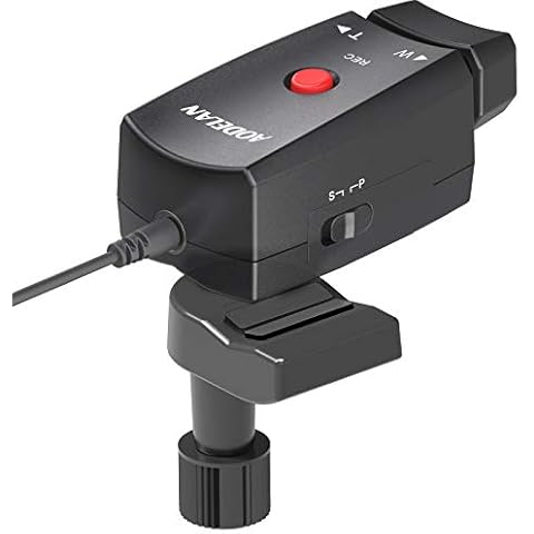 AODELAN Lanc Camcorder-Zoom-Controller, Videokamera, Zoom und Videoaufnahme, Fernbedienung mit 2,5 mm Klinkenstecker, für Sony 190P 150P 198P VX2000E Canon Panasonic Kamera Cover