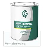acryllack spray schwarz matt ✅ EINFACH & ROBUST: Einfache Verarbeitung, starke Deckung, schnelltrocknend, antikorrosiv & hitzebeständig bis 70 Grad