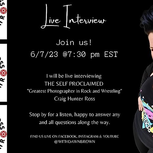 Live Interview with Craig Hunter Ross-Rock and Wrestling Photographer copertina
