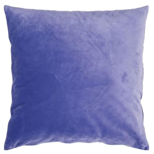pad - Kissenhülle, Kissenbezug - Smooth - Samt - Polyester - Farbe: Violet - 50 x 50 cm