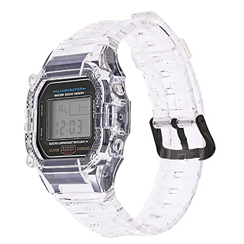 Rp`u G-SHOCK oh TPU S13F   JVI ohXgbv ɑΉ DW-5000 GW-M5610 M5630 GLX-5600đ̃f (Trn-black buckle, for 5600 serie