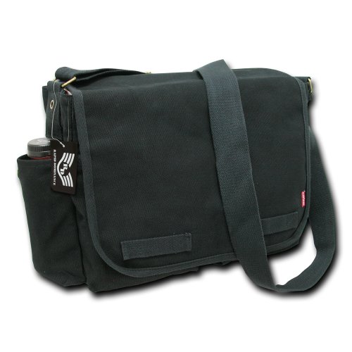 Rapiddominance Classic Military Messenger Bags, Black