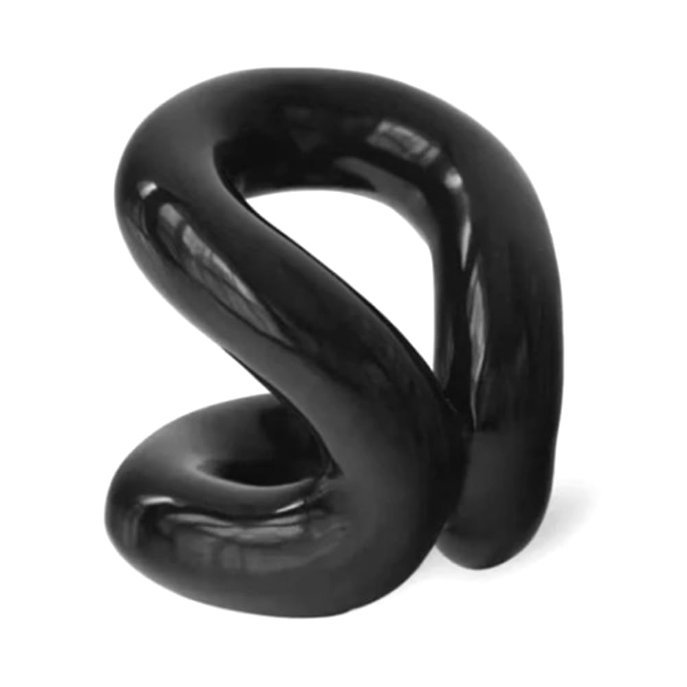 Baeroprki Ceramic Pen Holder Minimalist Design Rope Knot Toothbrush Holders Brush Stand for Bathroom Vanity & Countertops Decor-C