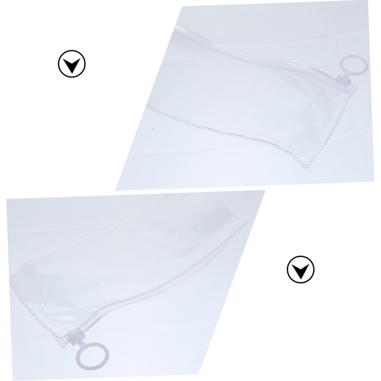 Lurrose 120piezas Bolsa De Lápices Transparente con Estuche Portátil para Papelería Organizador para y Actividades