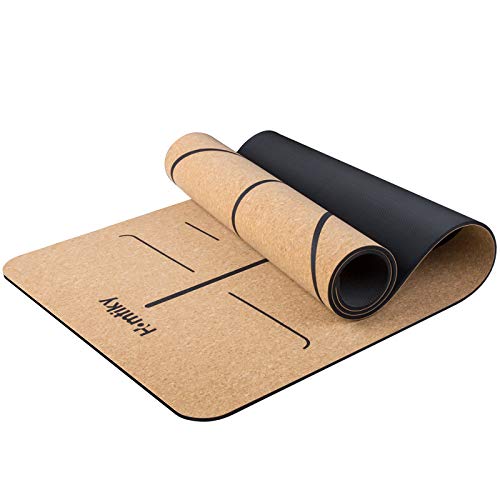 XN8 Sports Tappetino Yoga Pieghevole – Antiscivolo, Ecologico, Con Tracolla, 183x61x72 Cm, Per Casa E Viaggi