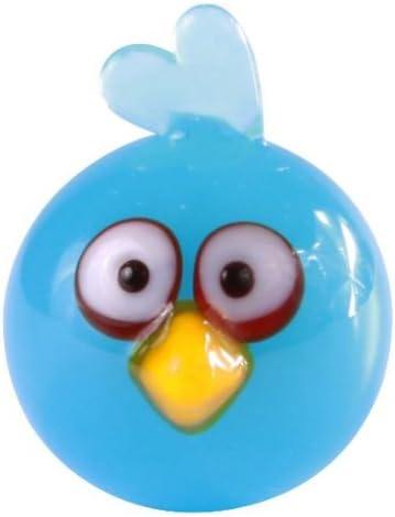 Angry Birds 1 Inch Glass Mini Figure Limited Edition Blue Bird