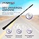 Audioproject A104 - Autoantenne Dachantenne Radio Antenne 24cm für VW Golf 4 5 6 7 Lupo Polo 6R Audi Opel Ford Focus Renault BMW Seat Skoda DAB Antenne Auto Antenne Dach Autoradio Antenne Stabantenne