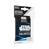 Star Wars Unlimited Blue Art Sleeves - Officially Licensed Pack of 60 Art Sleeves and 1 Clear Sleeve, Optimized Size for Star Wars Unlimited and Other TCG and LCG Games, Made by Gamegenic