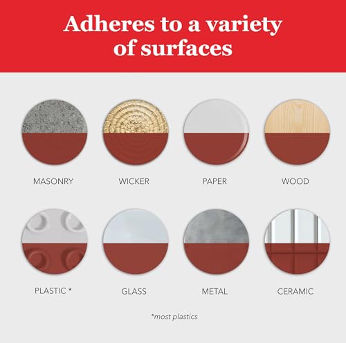 Image of Krylon K05583007 COLORmaxx Primer Spray Paint for Indoor /Outdoor Use, Red Oxide 12 Ounce (Pack of 1)