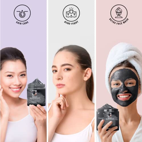 Holyland Biology Dead Sea Mud Mask- Revive Your Skin And Nourish Your Soul With Our Luxurious Dead Sea Mud Mask For Face & Body- Best For Psoriasis Eczema Healing Acne Deep Pore Cleansing, Blackhead, Whitehead, Hydrating Face, Anti-Aging- For Women & Men- 8.8 Oz. #TOP7
