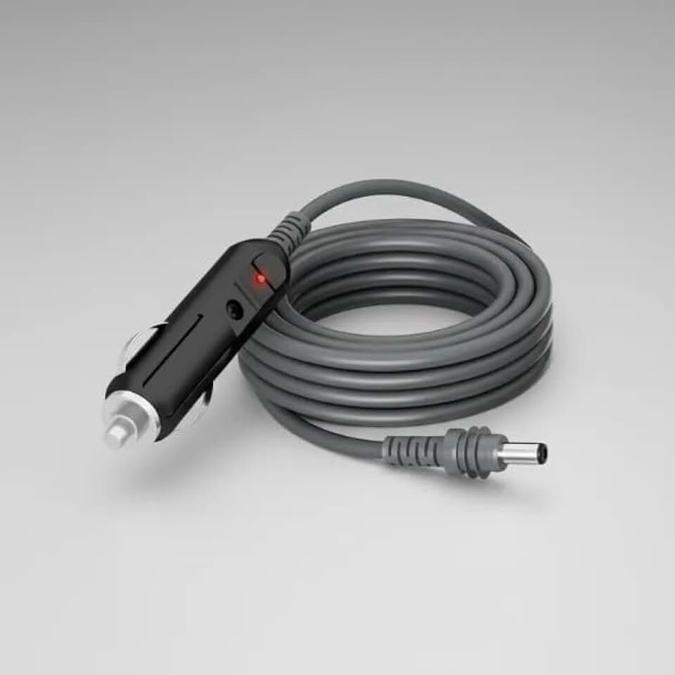 Cabo Carregador para Starlink Mini, 12V 24V, 3m, DC Adaptador Satélite Veicular, Preto