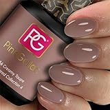  PINK GELLAC Shellac Gel Nagellack 15 ml für UV LED Lampe  256 Creamy Taupe  Gel Nail Polish for UV Nail Lamp pink  LED Nagel Lack Gellack Nagelgel
