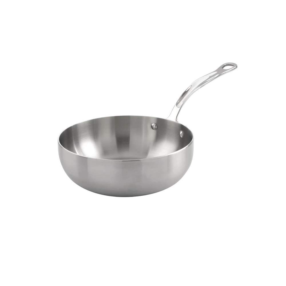 Samuel GrovesCFP7451DRH 20cm Classic Copper Core Chefs Pan, Stainless Steel, Silver