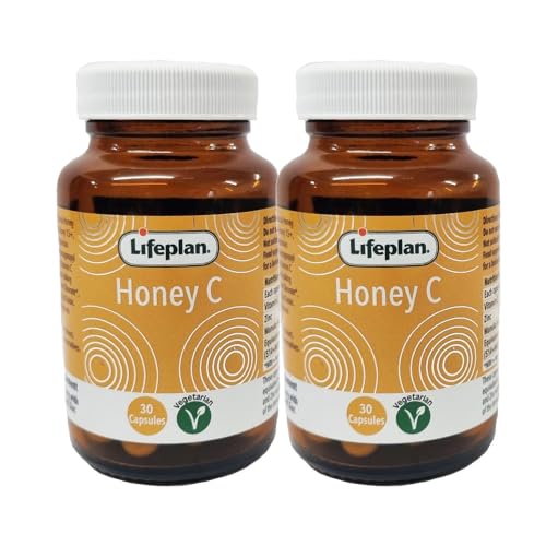 Image of Lifeplan Honey C for Immunity 2 x 30 Capsules