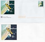  Gillon - La Poste - prêt-à-poster illustrés bande dessinées - Enveloppe et carte - 22 x 11 cm