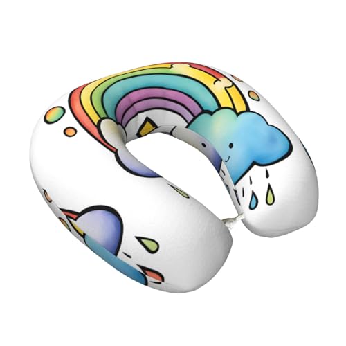 Almohada para cuello de viaje con espuma viscoelástica miniatura 2