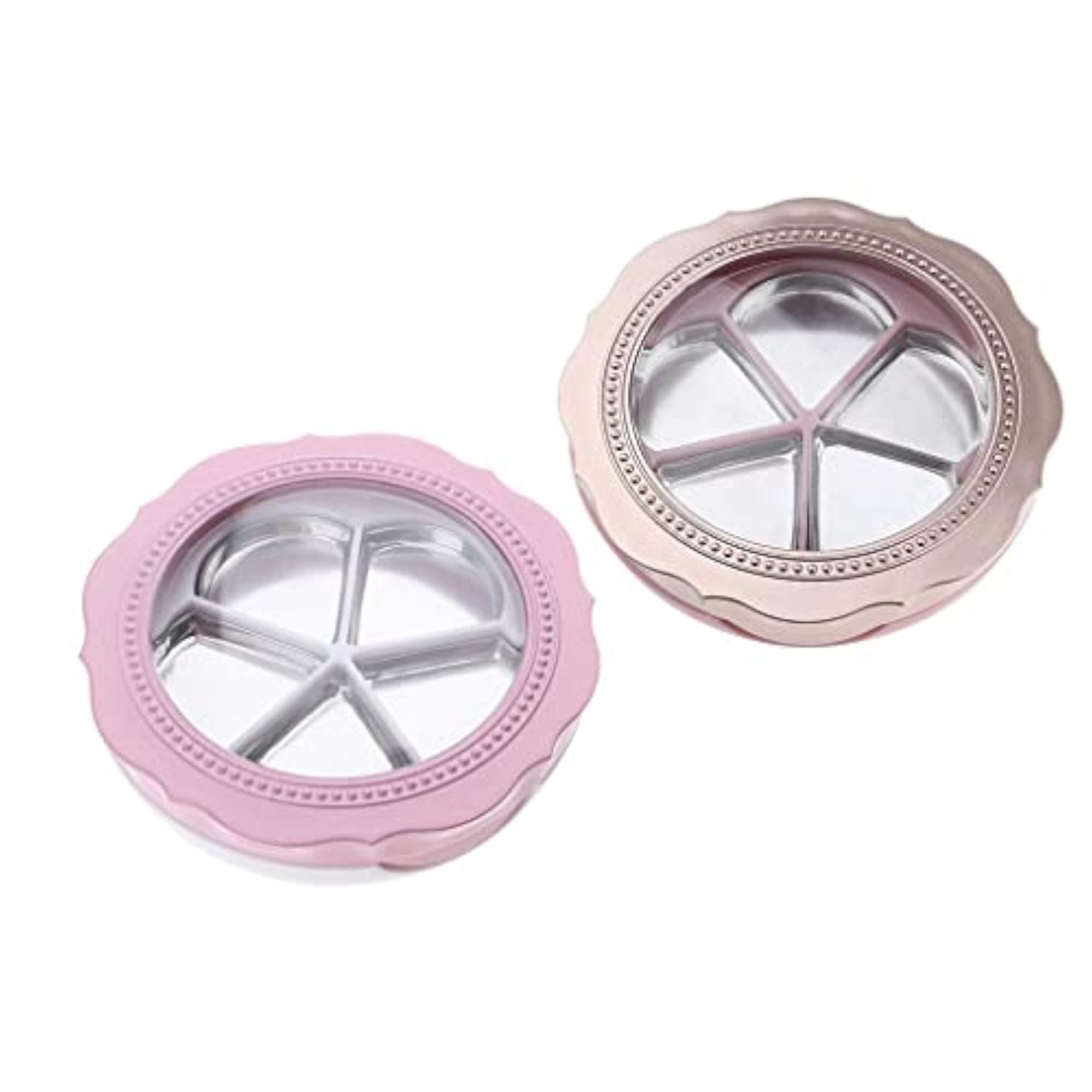 5 Slot Empty Eyeshadow Powder Blush Container Box