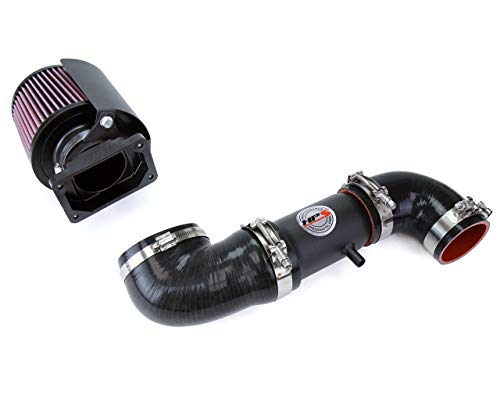 HPS Short Ram Air Intake Kit Wrinkle Black for 91-99 Compatible with Mitsubishi 3000GT Non Turbo 3.0L V6