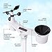 Logia 17-in-1 Wi-Fi Wireless Weather Station with 7-in-1 Outdoor Solar Sensor Array, Indoor/Outdoor Temperature, Humidity, Wind Speed/Direction, Rain, UV & More with Forecast Data, Alerts
