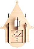WOLF 333856 Jigsaw Cuckoo Clock, Natural