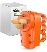 Amazon.com: Nilight 50 Amp RV Male and Female Plug Set 14-50P Plug and ...