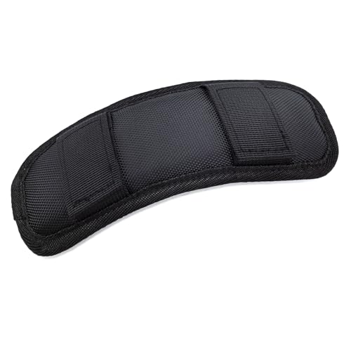 SOGOYFLA Soft Shoulder Strap Pad Breathable & Removable Backpack Strap Pads for Bag Strap1PCS-Black