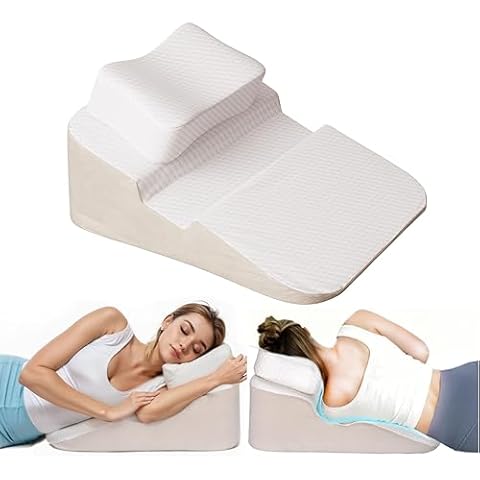 Johnear Wedge Pillow for Side Sleepers Cover