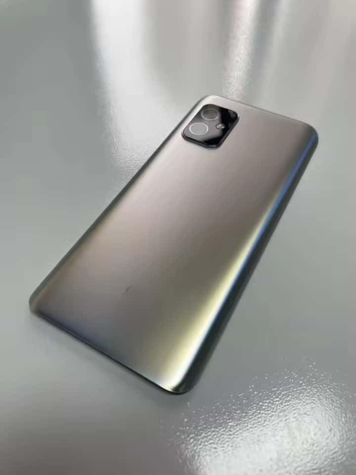 YOOOKOOO Compatible Rear Back Cover for Asus Zenfone 8 – Battery Door Housing Replacement Part (MatteSilver No Lens)