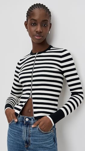 Madewell Women's London 2 Way Zip Cardigan2