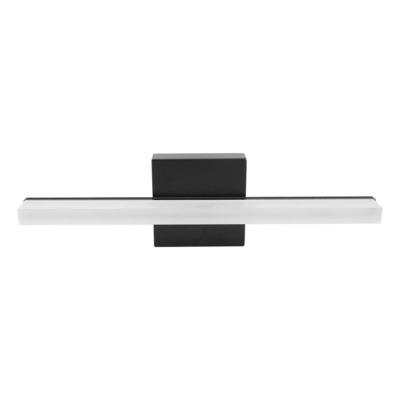 LED Salle de Bain vanité Lumière élégante 6000K sur Miroir Mural Barre Lumineuse Moderne pour Maquillage Chambre Fer Blanc 15,7 Pouces