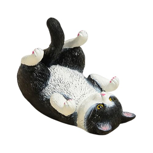 Sculpture de chats en résine idée cadeau idéale pour amoureux de félins