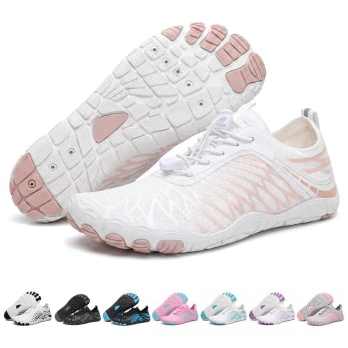 ELETON Barefoot Shoes Women Men Hiking Water Shoes Wide Toe Box Zero Drop