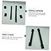 DOITOOL 10pcs Indoor Subwoofer Pull Handles for Speakers Sturdy Black Speaker Handle Set Easy to Install Replacement Accessory for Home Audio Systems