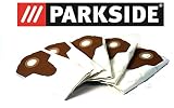Set of 5 vacuum cleaner bags, for Parkside Lidl wet dry vacuum cleaner PNTS 1250...