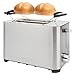 Produktbild ProfiCook Toaster, Toaster 2 Scheiben, Auftau-, Aufwärm-/ Schnellstoppfunktion, Toaster mit Brötchenaufsatz, Toaster Edelstahl, PC-TA 1251
