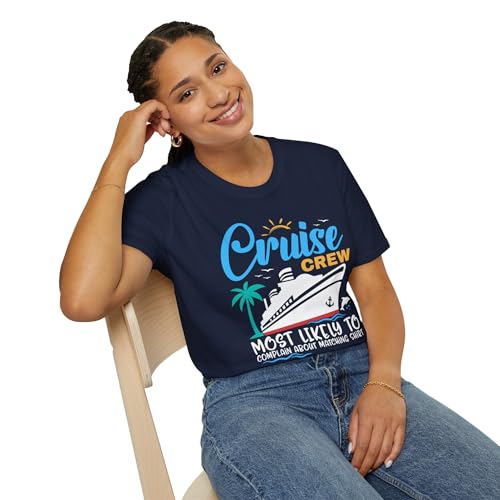 Cruise Crew Most Likely Shirt, Matching Family Cruise Shirts 2025, Cruise Crew 2025 T-Shirt, Funny Vacation Shirts for Groups4