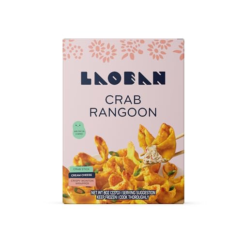 Laoban Dumplings Crab Rangoon, 8 OZ