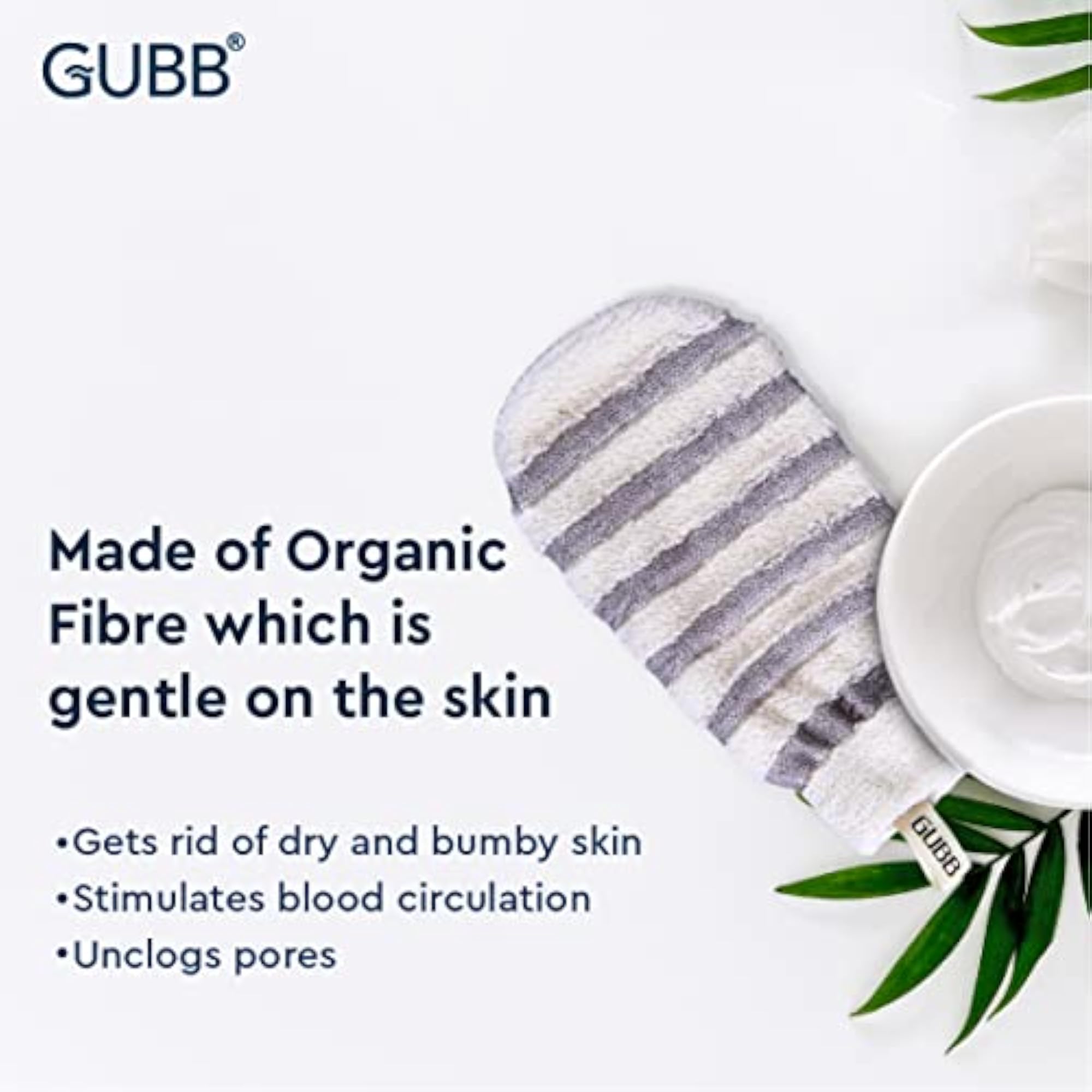 Bath Mitt for Dead Skin Removal, Exfoliating Pack of 2