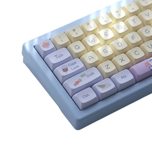 Touches en PBT pour clavier mécanique, profil XDA premium et design épuré