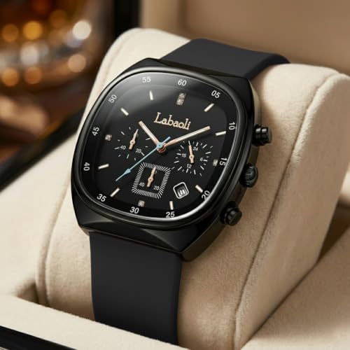 Image of Quadra 5681 Chronograph Watch for Women with Fashion-Led Dial Design, Silicone Strap Comfort, Luminous Hands & Date Display I Ladies & Girls | Casual, College, Everyday & Gifting