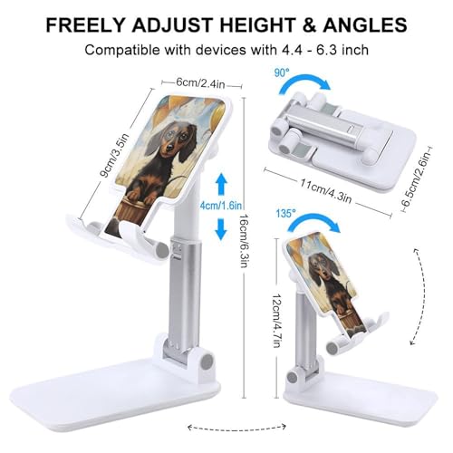 Support portable teckel pliable réglable pour éviter les douleurs de cou - 2