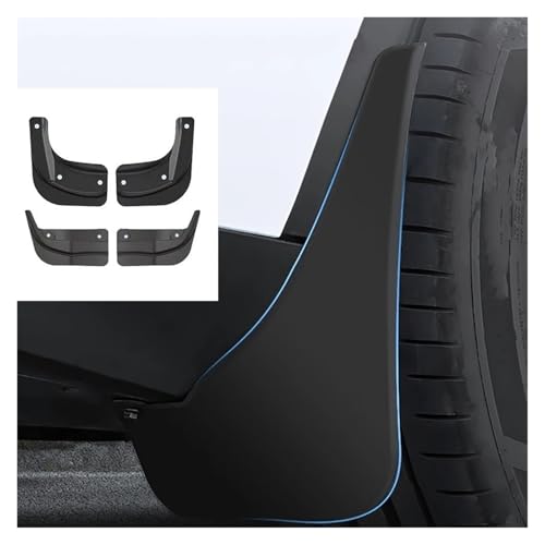 Guardabarros de TPE para Tesla Model Y con diseño suave y antinieve 2