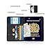 ILIYAH-Passport Cover-Passport Holder Travel Wallet-RFID-Blocking Passport Case Travel Accessories Card Holder Wallet Unisex Travel Gifts（Black）