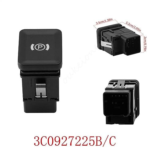 Interrupteur de stationnement Passat 3C0927225B commande frein haute finition - 3