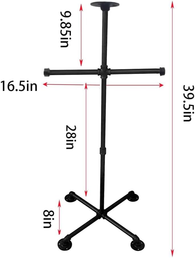 Armor Stand,Body Armor Stand,Weighted Vest Stand,Tactical Gear Stand,Helmet Vest Display Rack,Military Gear Holder for Police and Duty Gear Rack