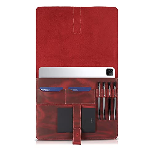 Pochette tablette 11 pouces Londo en cuir pour iPad Air en déplacement