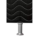 Cama Box Conjugado Solteiro Espuma D28 Union Ortopedico Preto - Solteiro glide