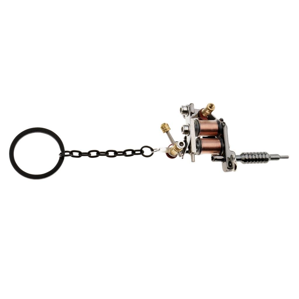 BNF®Alloy Tattoo Keychain Mini Tattooing Machine Necklace Pendant Decoration Black 1|Health & Beauty|Tattoos & Body Art|Tattoo Supplies|Package Includes:1 Piece Mini Machine-picture-46