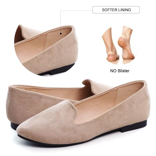 Image of SAILING LU Women Round Toe Comfortable Ballet Flats | Shoes for Women, Dressy, Slip-ons, Loafers